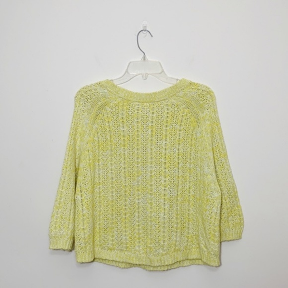 Anthro | Moth Cable Knit Chunky Pocket Sweater - Picture 2 of 8